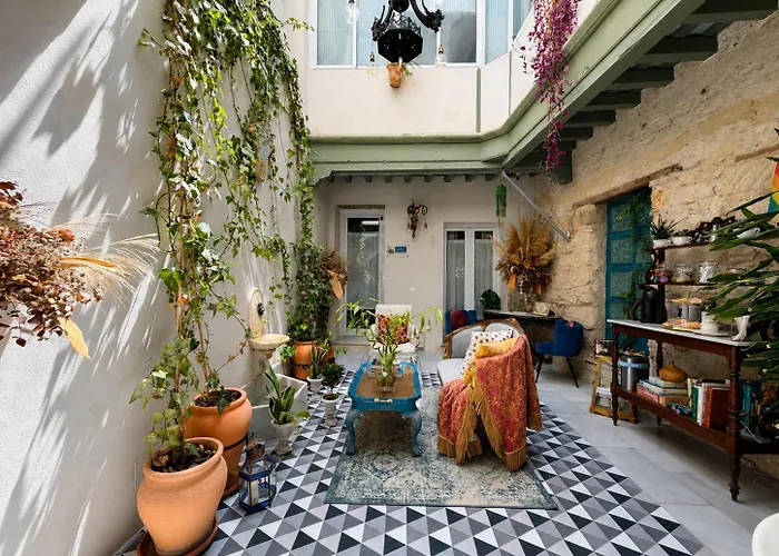 Casa Portus Gaditanus S XVIII Patio Andaluz